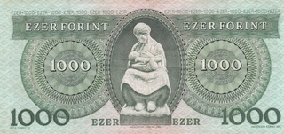 Hongrie - billet de 1000 forint