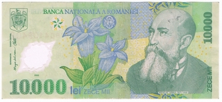 Roumanie - billet de 10�000 lei