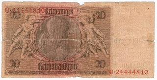 Billet de 20 marks - 1929