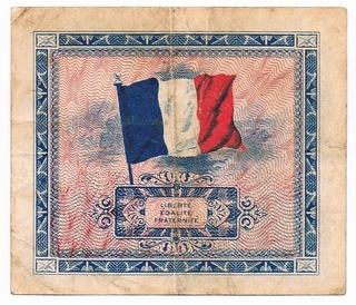Billet de 2 francs - 1944