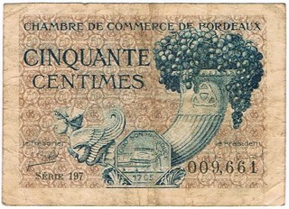 Bordeaux 1921 - 50 centimes