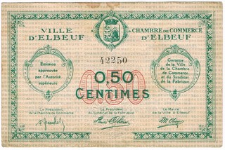 Elbeuf - 50 centimes