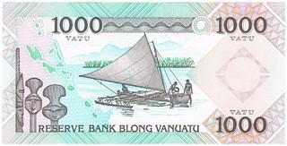 Vanuatu - Billet de 1000 vatu
