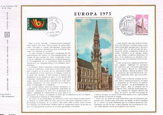 EUROPA 1973 - H�tel de Ville de Bruxelles