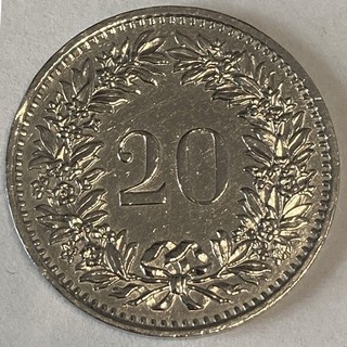 Suisse - 20 centimes - 1976