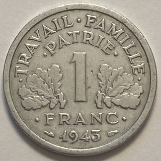 1 franc - 1943