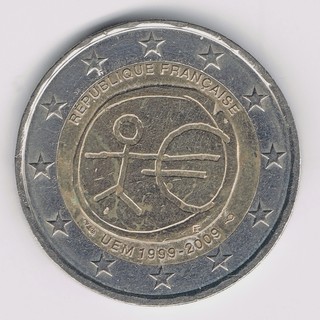 2 euros - 10 ans zone Euro 2009