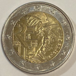 2 euros - Charles de Gaulle 2020